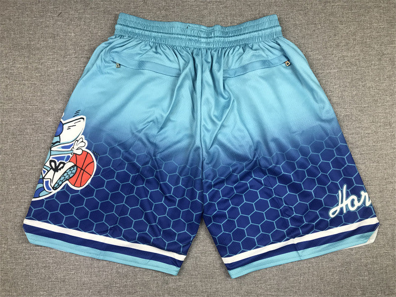 Men's Charlotte Hornets Blue City Edition Basketball Shorts