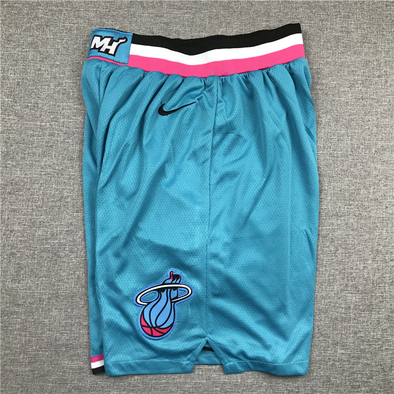 Men's Miami Heat Blue City Edition Basketball Shorts