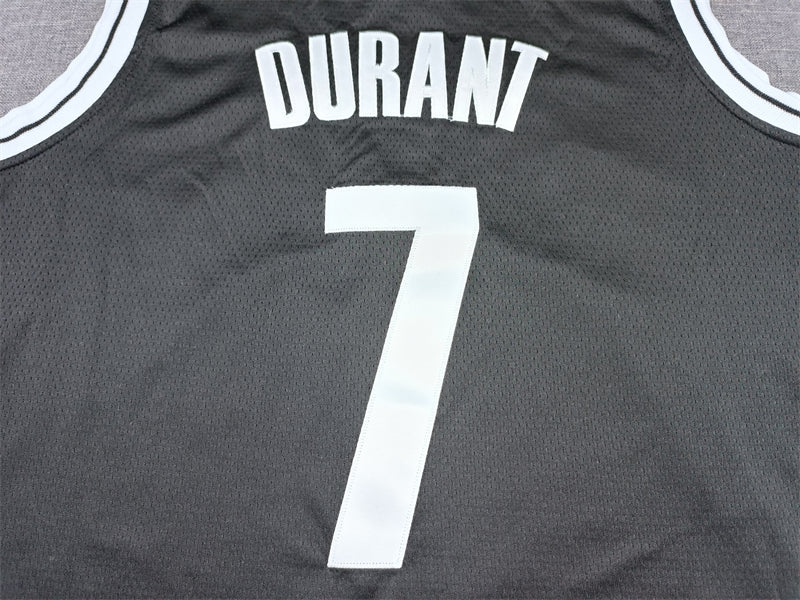 Men's Brooklyn Nets Kevin Durant #7 Black 2022/23 Swingman Jersey - Icon Edition