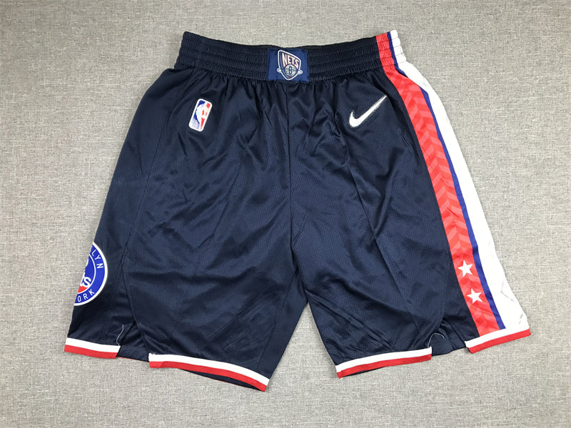 Men's Brooklyn Nets Navy Basketball Shorts City Edition