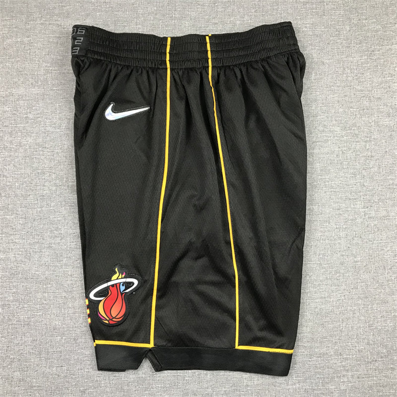 Men's Miami Heat Black City Edition Basketball Shorts