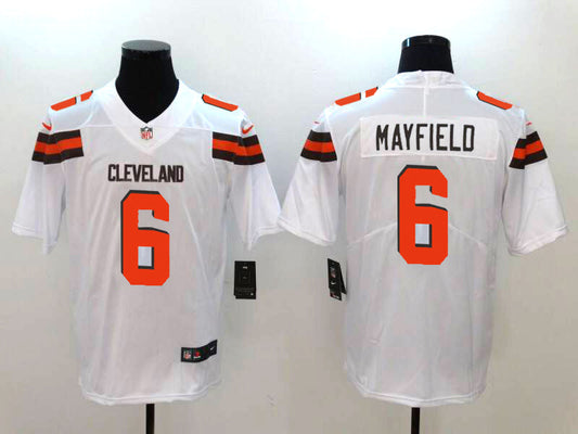 BAKER MAYFIELD CLEVELAND BROWNS #6 STITCHED JERSEY NEW WITH TAGS White