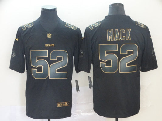 Men's Chicago Bears #52 Khalil Mack Black Alternate Game Jersey