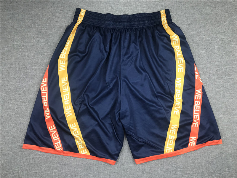 Men's Golden State Warriors Navy City Edition Basketball Shorts