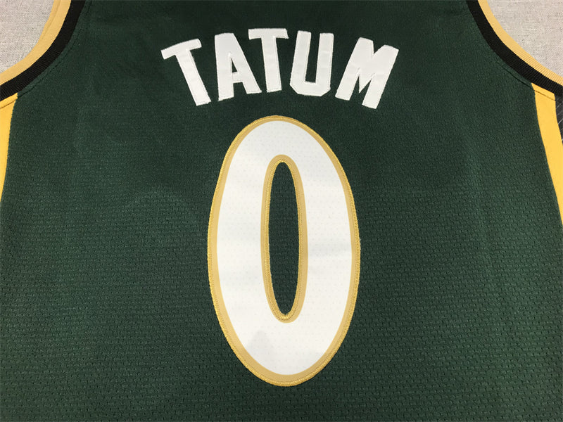 Men's Boston Celtics Jayson Tatum Nike Kelly Green 2022/23 Swingman Jersey - City Edition