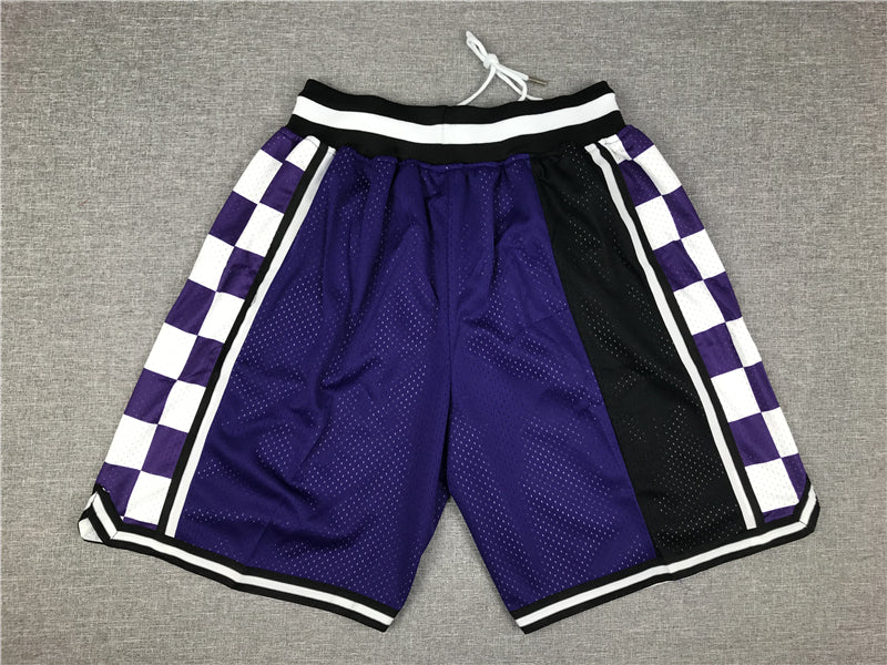 Men's Sacramento Kings Purple Basketball Shorts