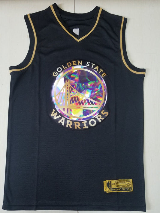 Men's Golden State Warriors Stephen Curry #30 NBA Black Swingman Jersey