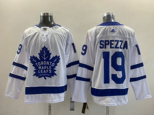 Men's Toronto Maple Leafs Jason Spezza #19 White Player Jersey