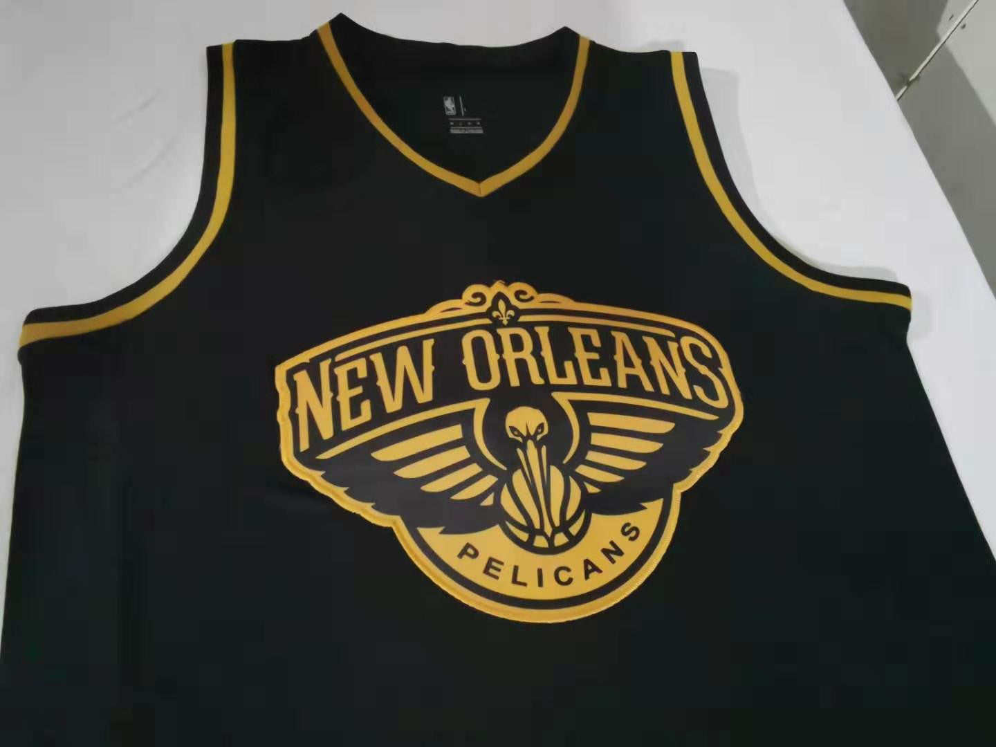 Men's New Orleans Pelicans Zion Williamson #1 NBA Black Swingman Jersey