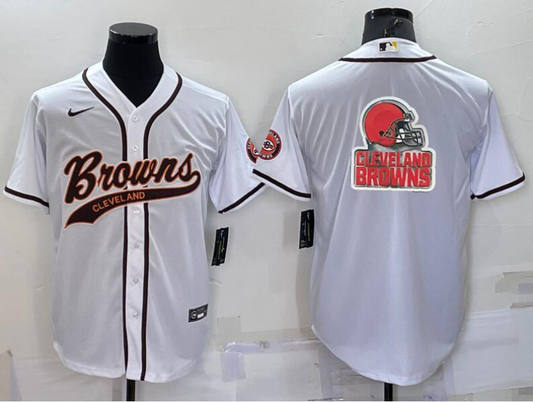 Men's Cleveland Browns White Game Jersey