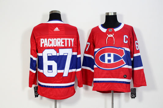 Men's Montreal Canadiens Max Pacioretty #67 Red Player Game Jersey