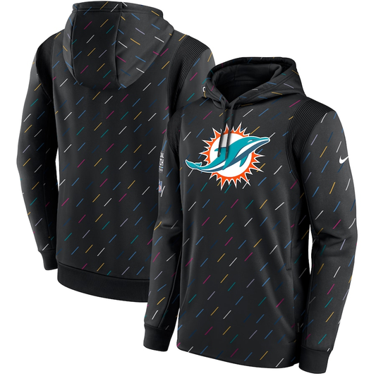 Men's Miami Dolphins NFL 2021 Salute to Service Hoodie Black