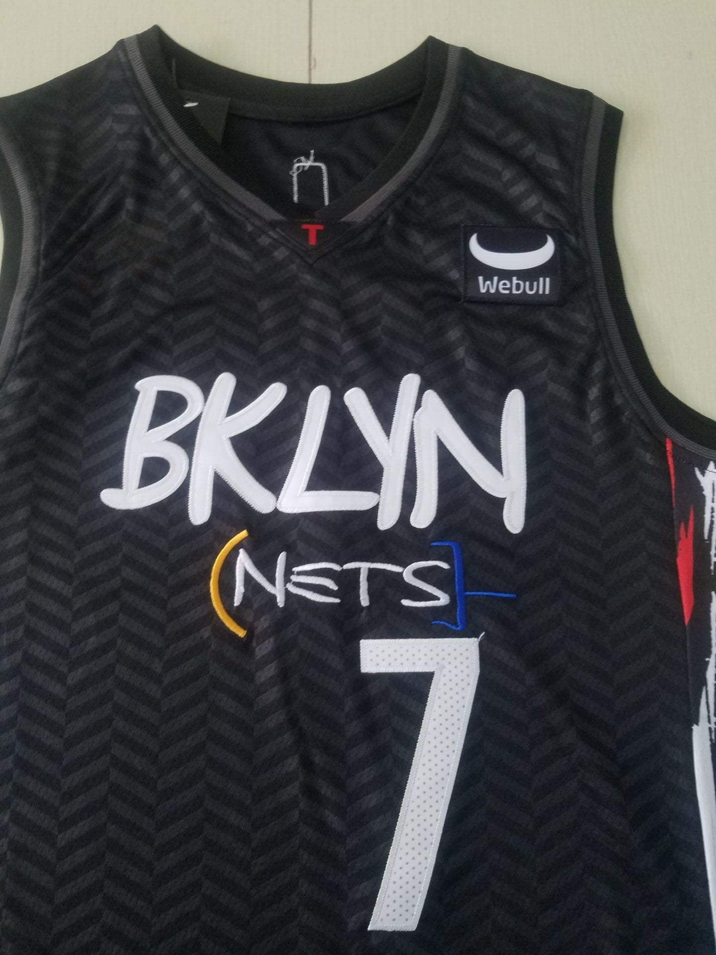 Men's Brooklyn Nets Kevin Durant Black 2020/21 Swingman Jersey ¡§C City Edition