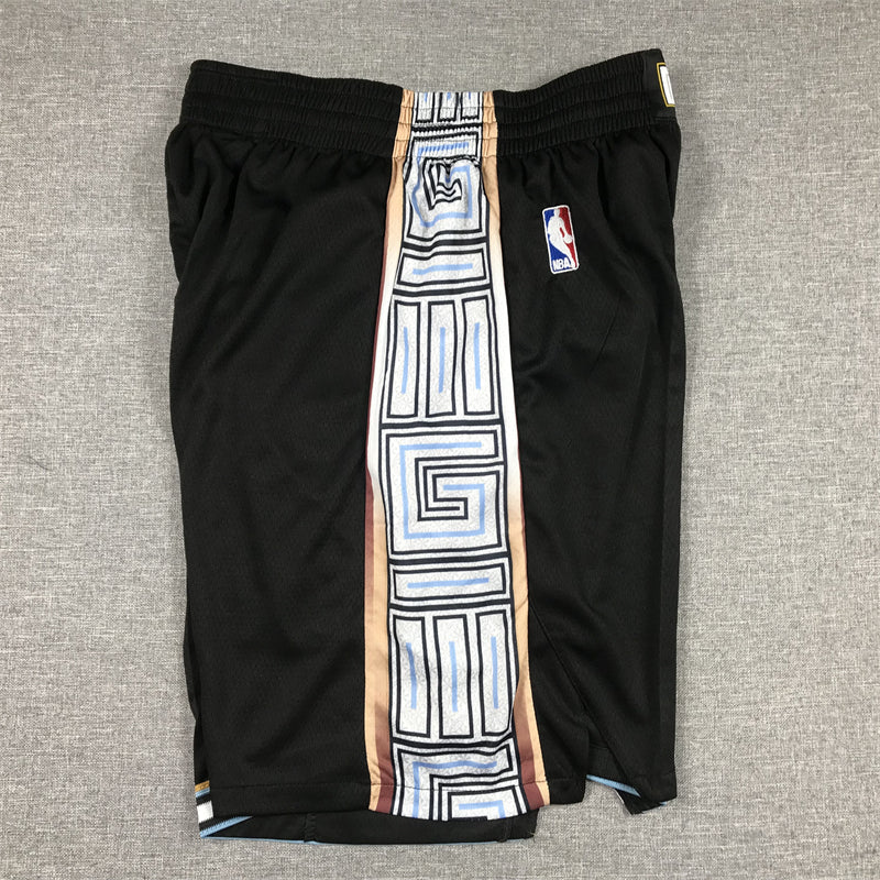 Men's Memphis Grizzlies Black 2022/23 Basketball Shorts City Edition