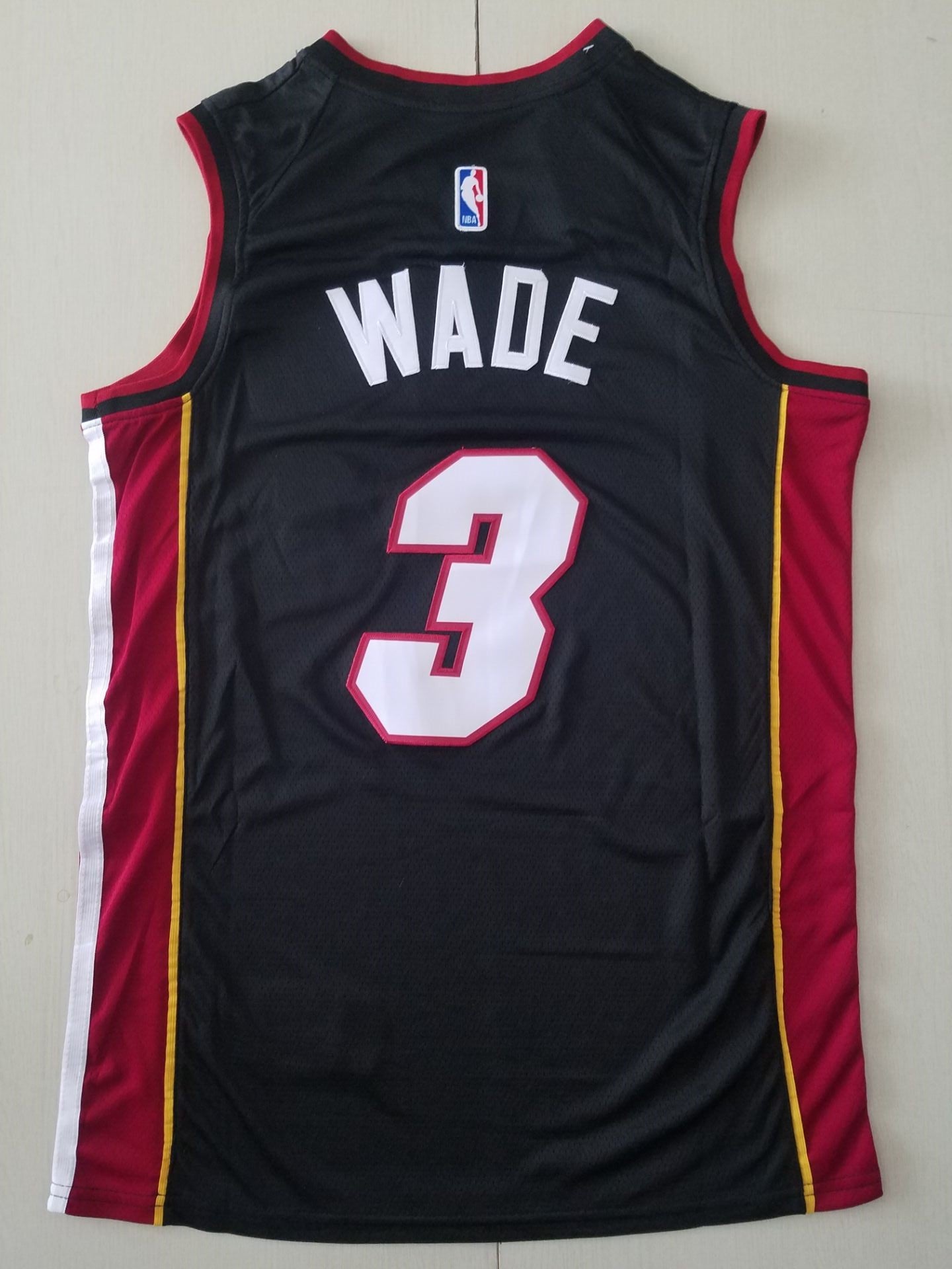 Men's Miami Heat Dwyane Wade #3 Black 2020/21 Swingman Player Jersey