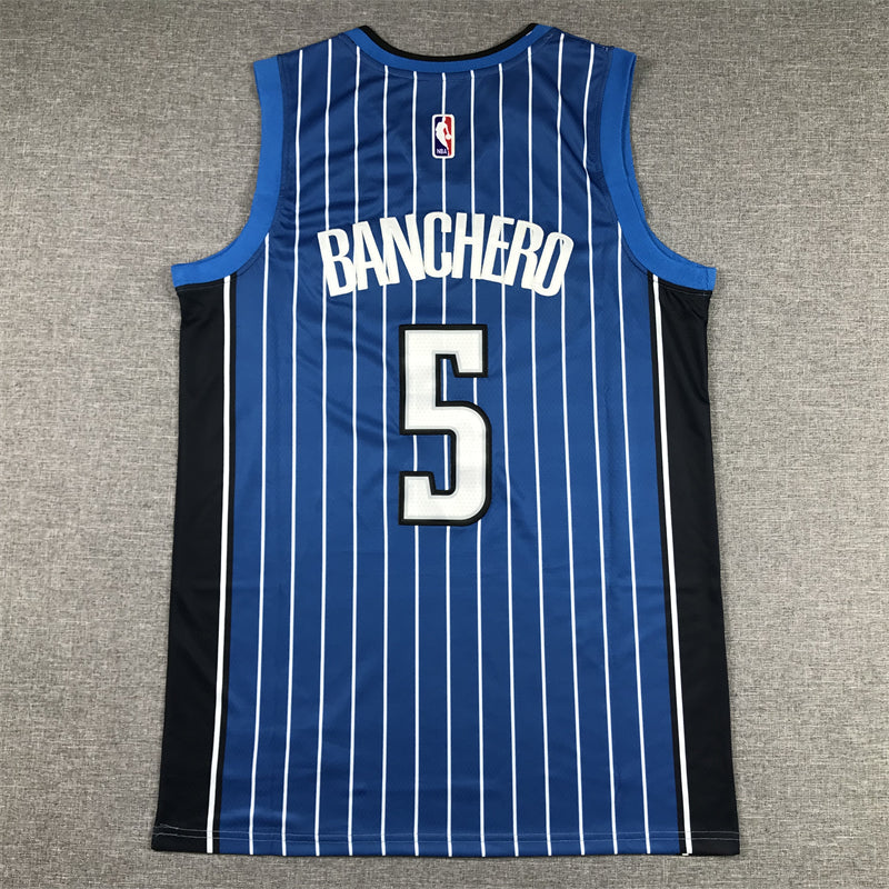 Men's Orlando Magic Paolo Banchero #5 2022/23 Royal Swingman Jersey