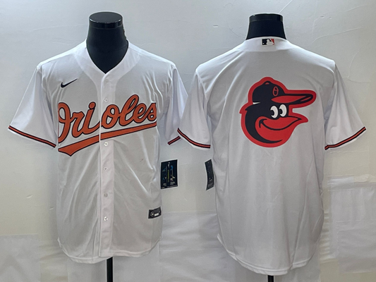 Men's Baltimore Orioles White Home Replica Player Jersey