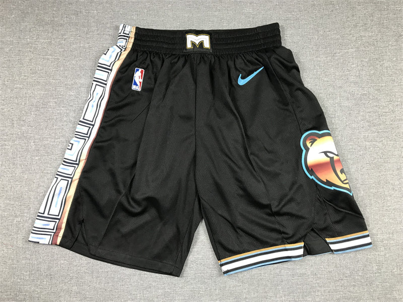 Men's Memphis Grizzlies Black 2022/23 Basketball Shorts City Edition