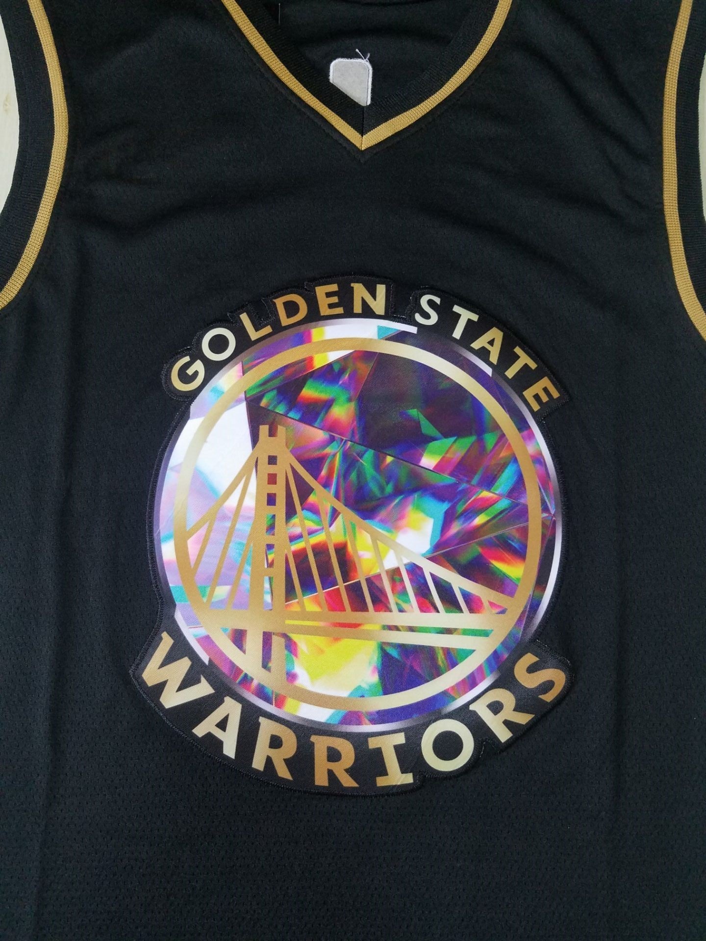 Men's Golden State Warriors Stephen Curry #30 NBA Black Swingman Jersey