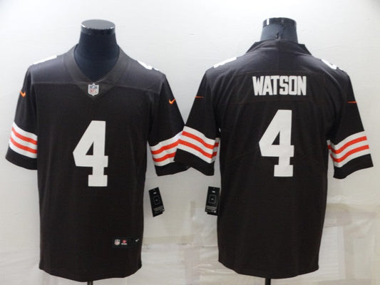 Men's Cleveland Browns Deshaun Watson #4 Brown Legend Jersey