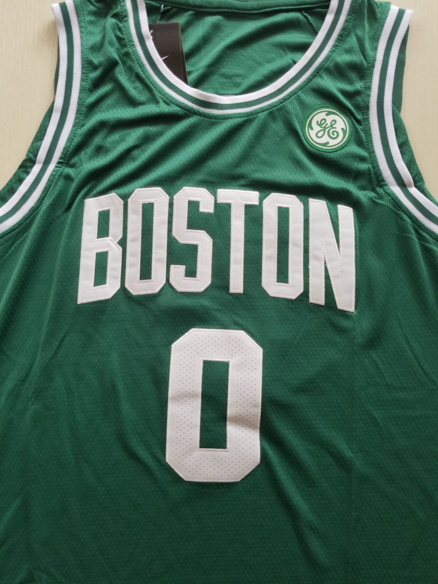 Men's Boston Celtics Jayson Tatum #0 NBA Green 2020/21 Swingman Jersey