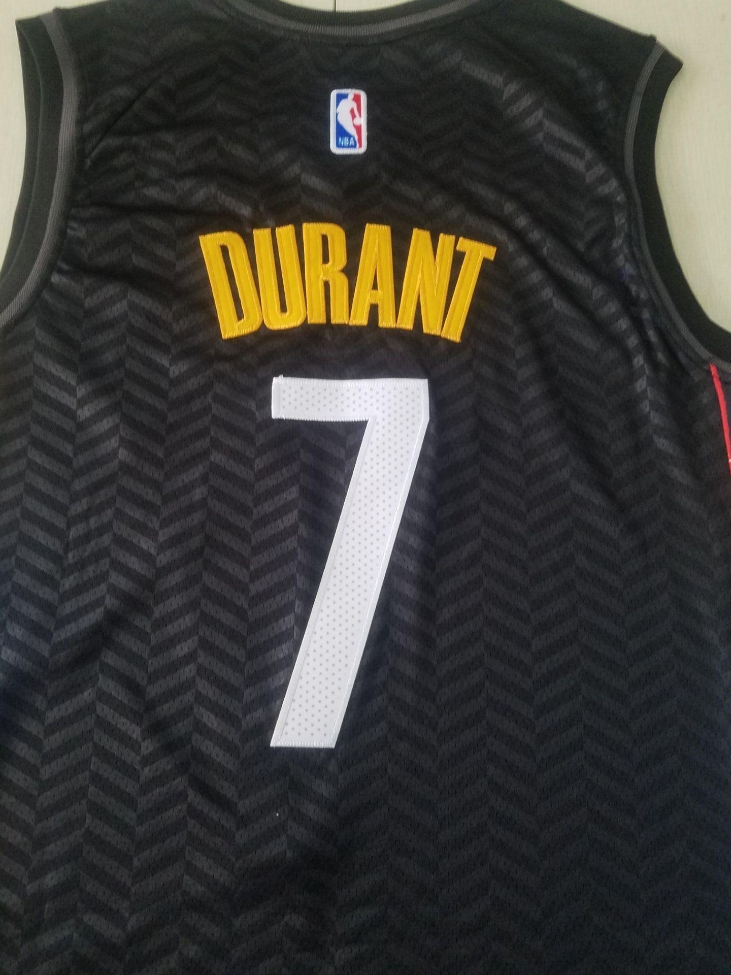 Men's Brooklyn Nets Kevin Durant Black 2020/21 Swingman Jersey ¡§C City Edition