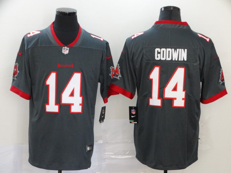 Men's Tampa Bay Buccaneers Chris Godwin #14 Gray Game Jersey