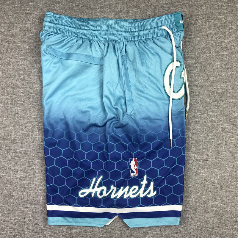 Men's Charlotte Hornets Blue City Edition Basketball Shorts