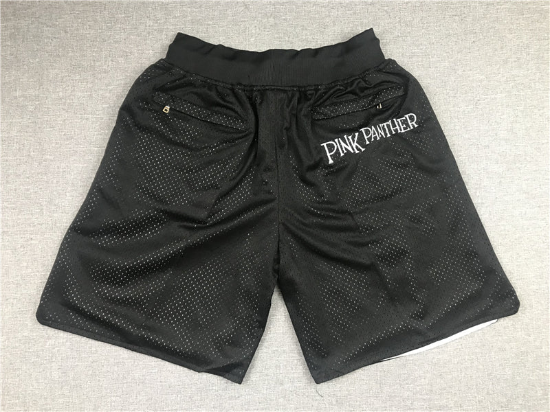 Men's Miami Heat Pink Panther Black Basketball Shorts