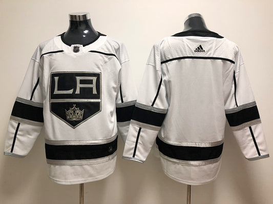 Men's Los Angeles Kings White Breakaway Away Blank Jersey