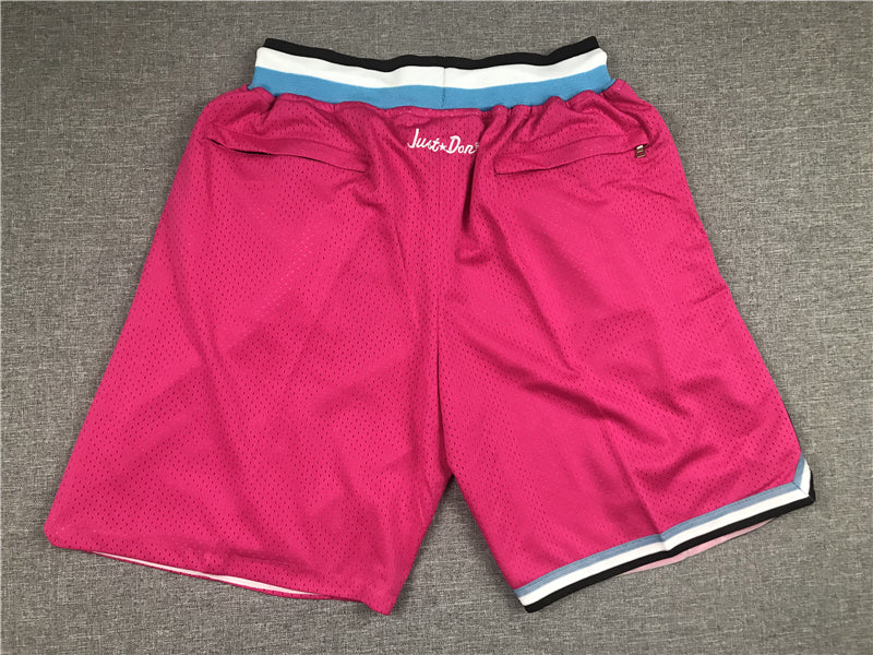 Men's Miami Heat Pink Basketball Shorts