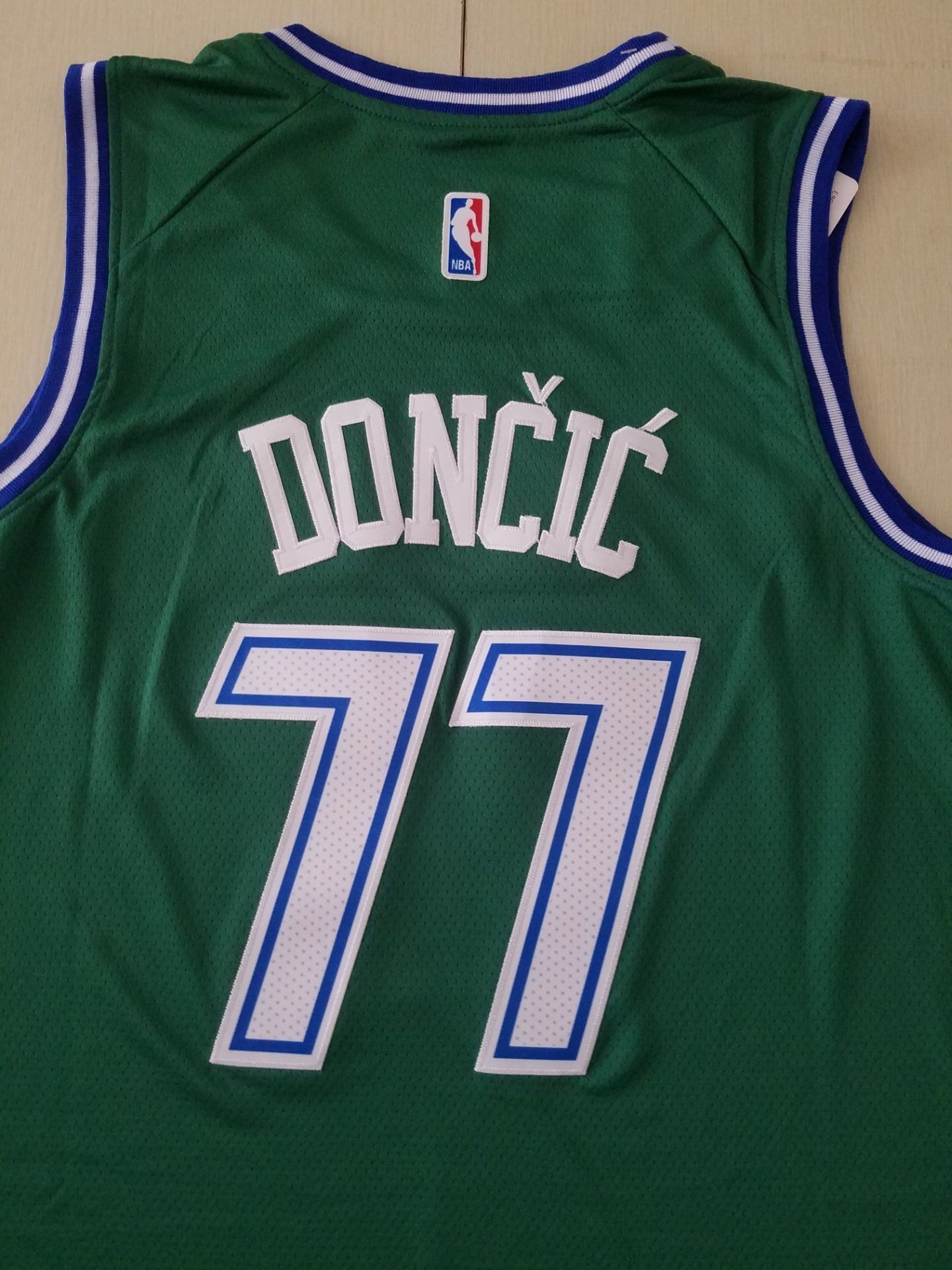 Men's Dallas Mavericks Luka Doncic Green 2020/21 Jersey - Classic Edition