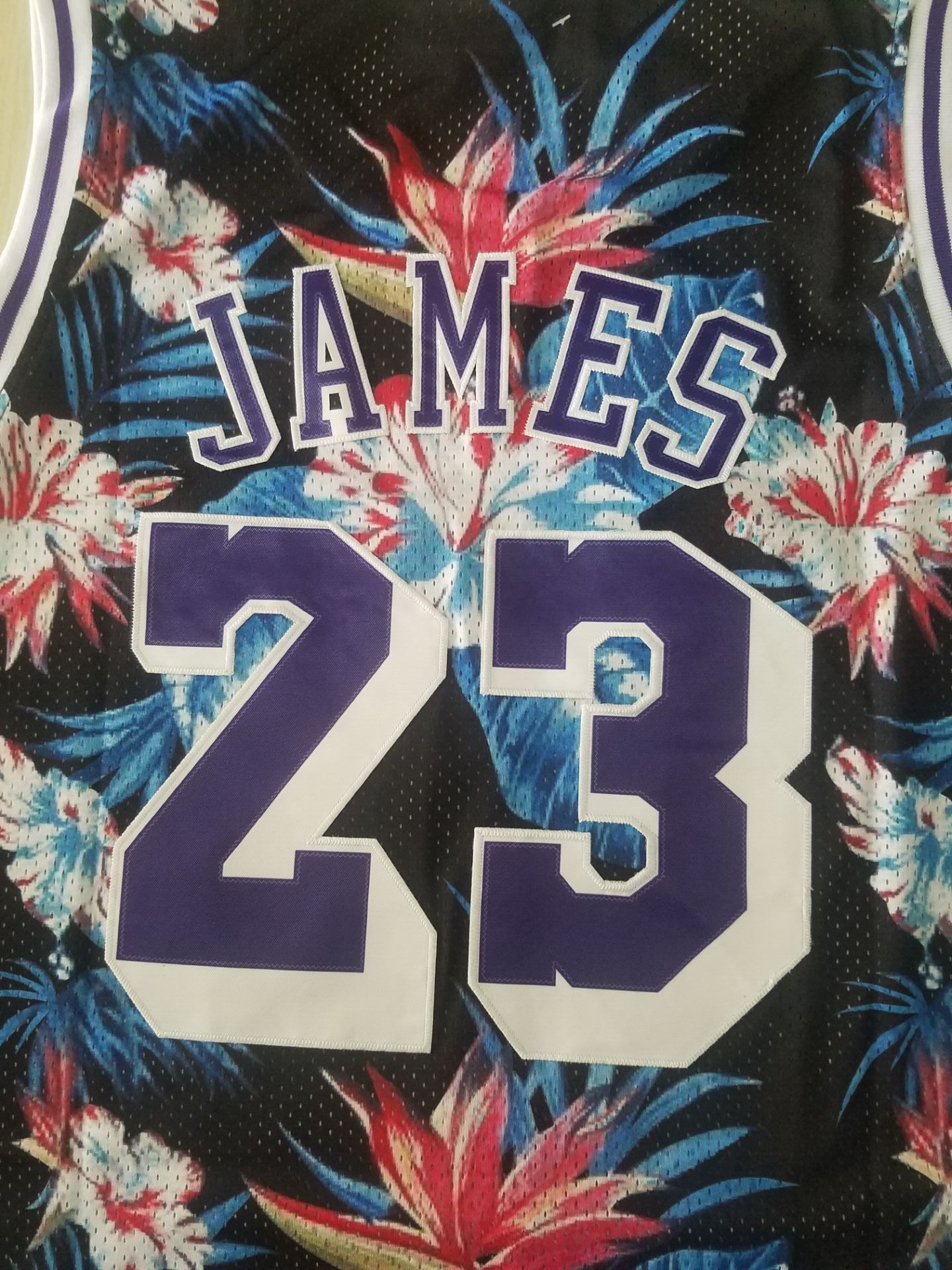 LeBron James Los Angeles Lakers #23 NBA Classics Authentic Jersey