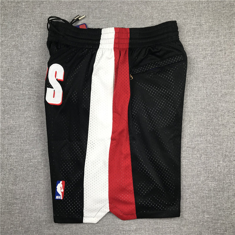 Men's Portland Trail Blazers Black Basketball Shorts