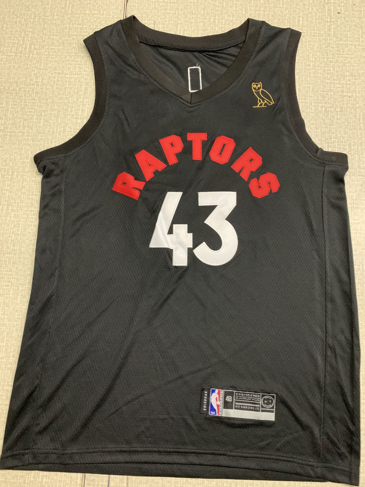 Men's Toronto Raptors Pascal Siakam #43 NBA Black Player Jersey