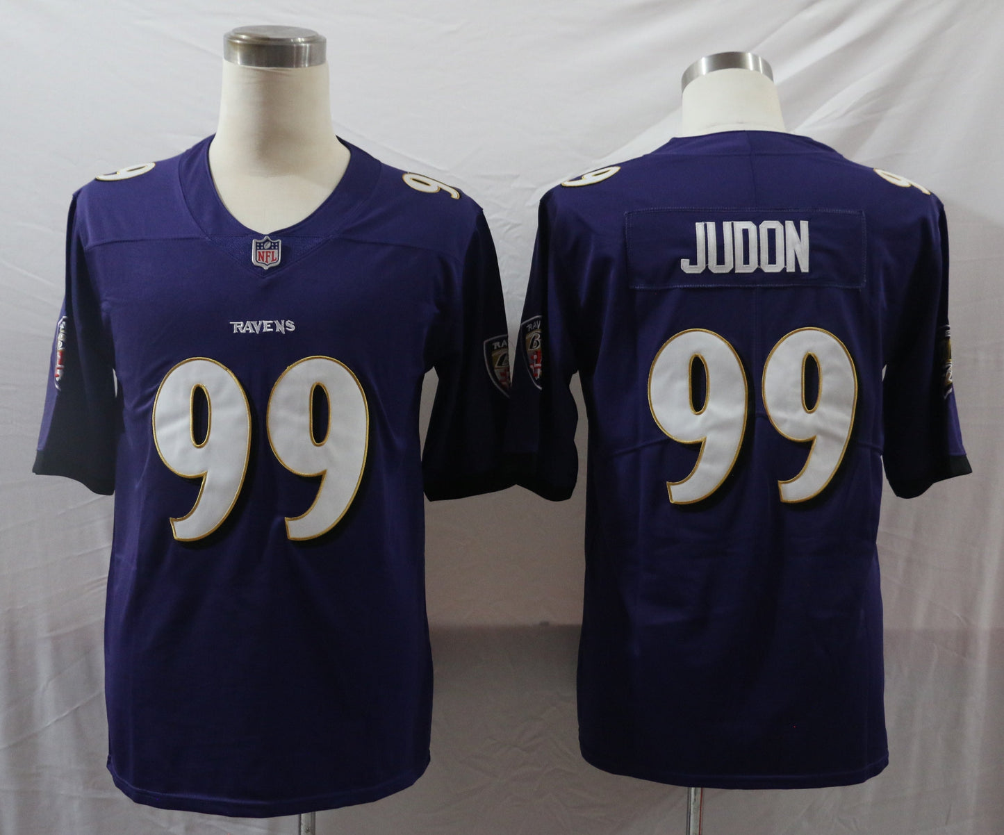 Men's Baltimore Ravens Matthew Judon #99 Purple Game Jersey