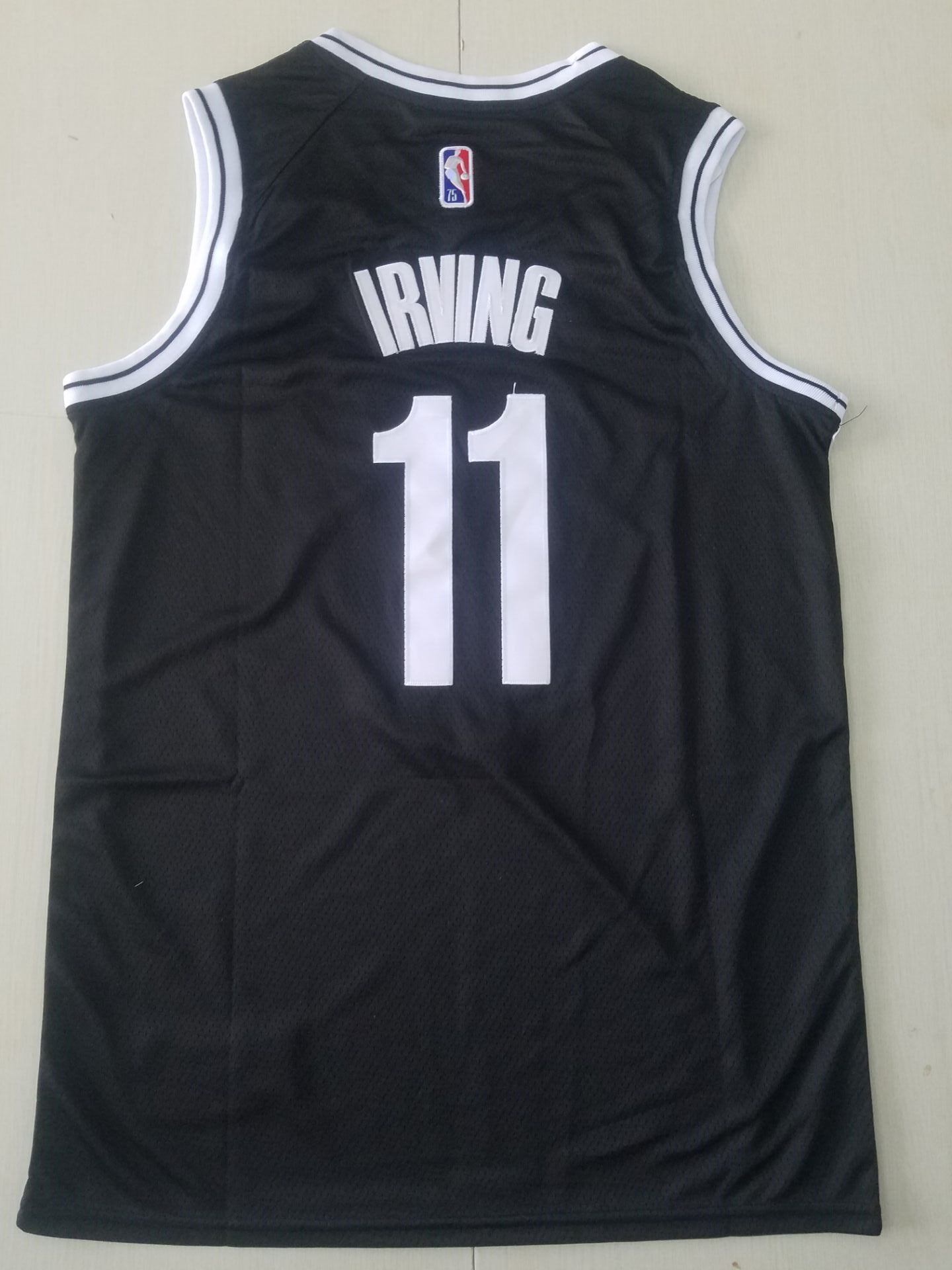 Men's Brooklyn Nets Kyrie Irving Black 2021/22 Diamond Swingman Jersey