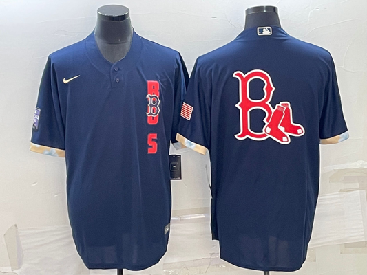 Men's Boston Red Sox Navy Replica Team Jersey