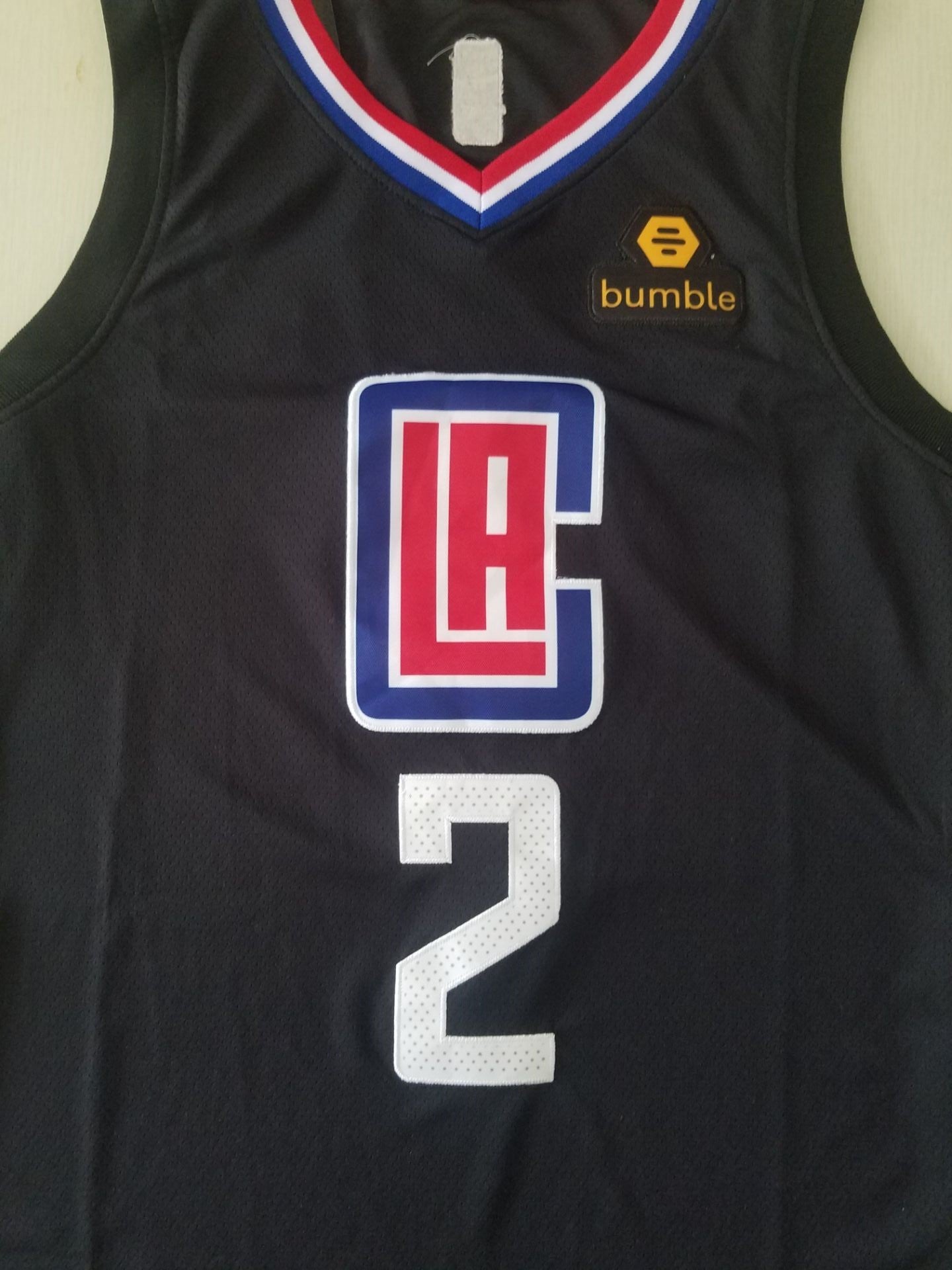 Men's 19-20 LA Clippers #2 Kawhi Leonard Jersey Black