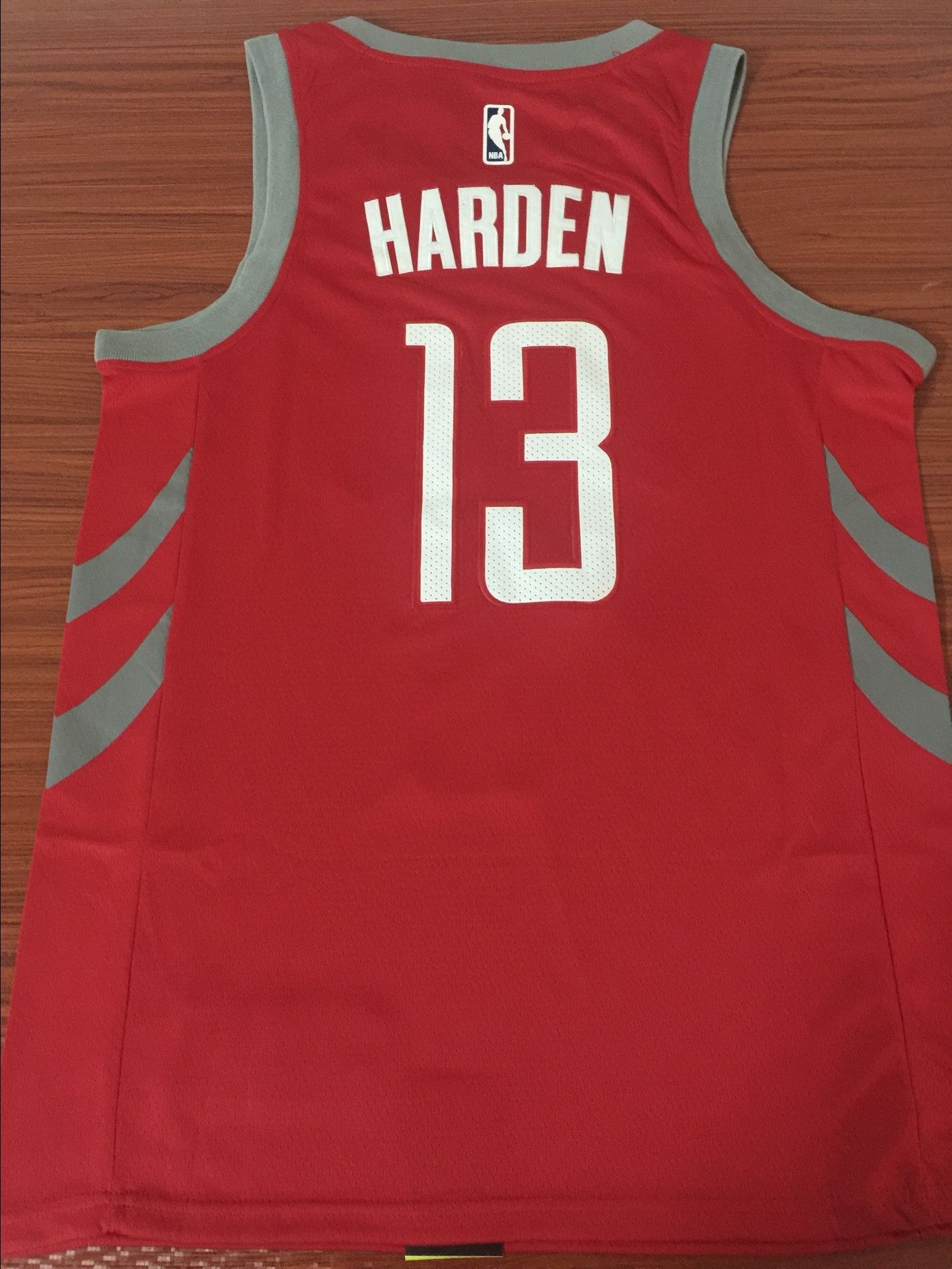 Men's Houston Rockets James Harden #13 NBA Red City Edition Swingman Jersey