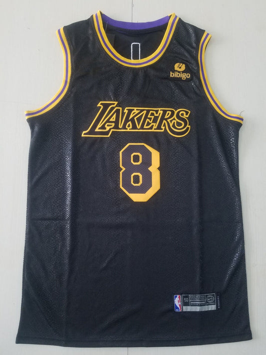 Men's Los Angeles Lakers Kobe Bryant Black City Edition Swingman Jersey