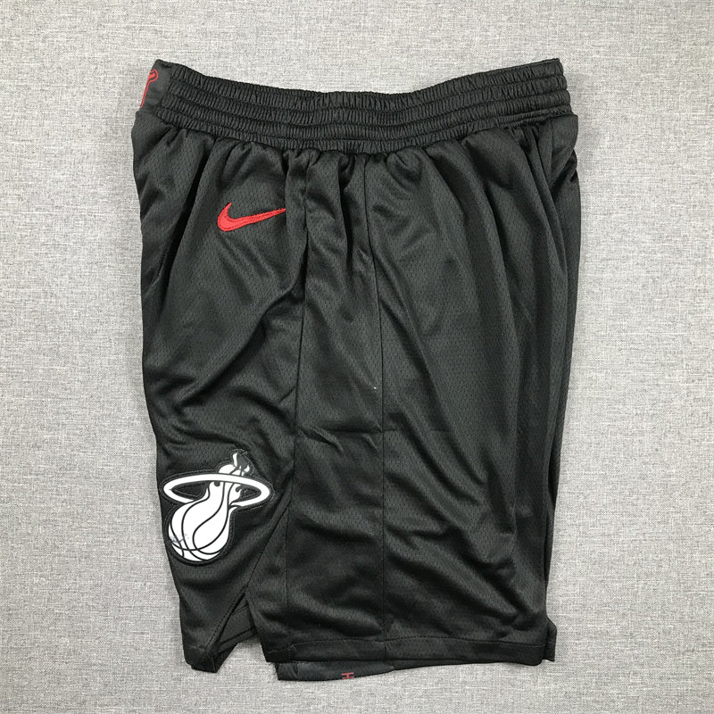 Men's Miami Heat Black 2023/24 Swingman City Edition Shorts