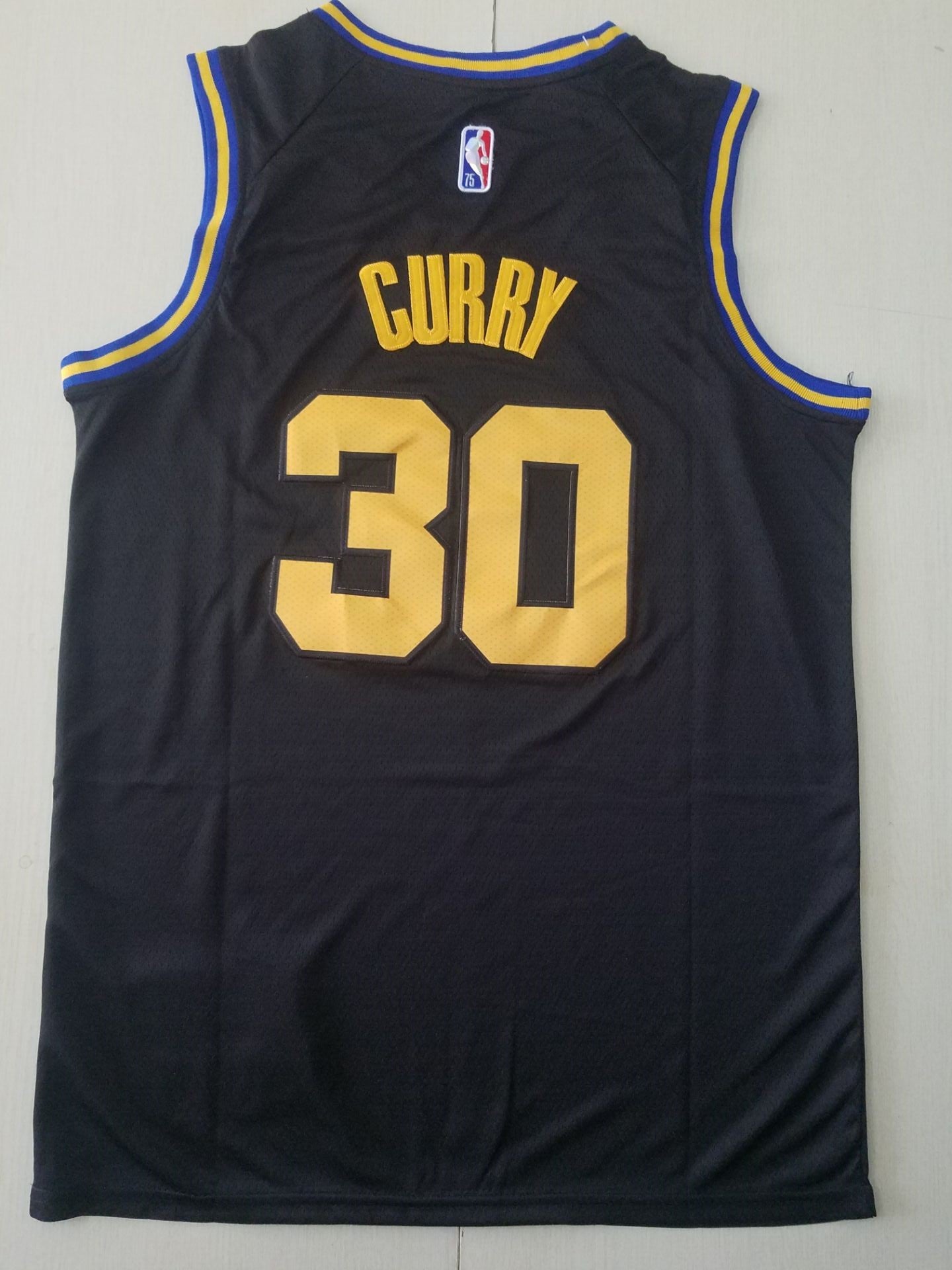 Men's Golden State Warriors Stephen Curry Fanatics Branded Black Classic Jersey