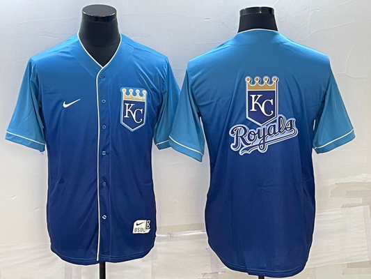 Men's Kansas City Royals Blue Alternate Authentic Jersey