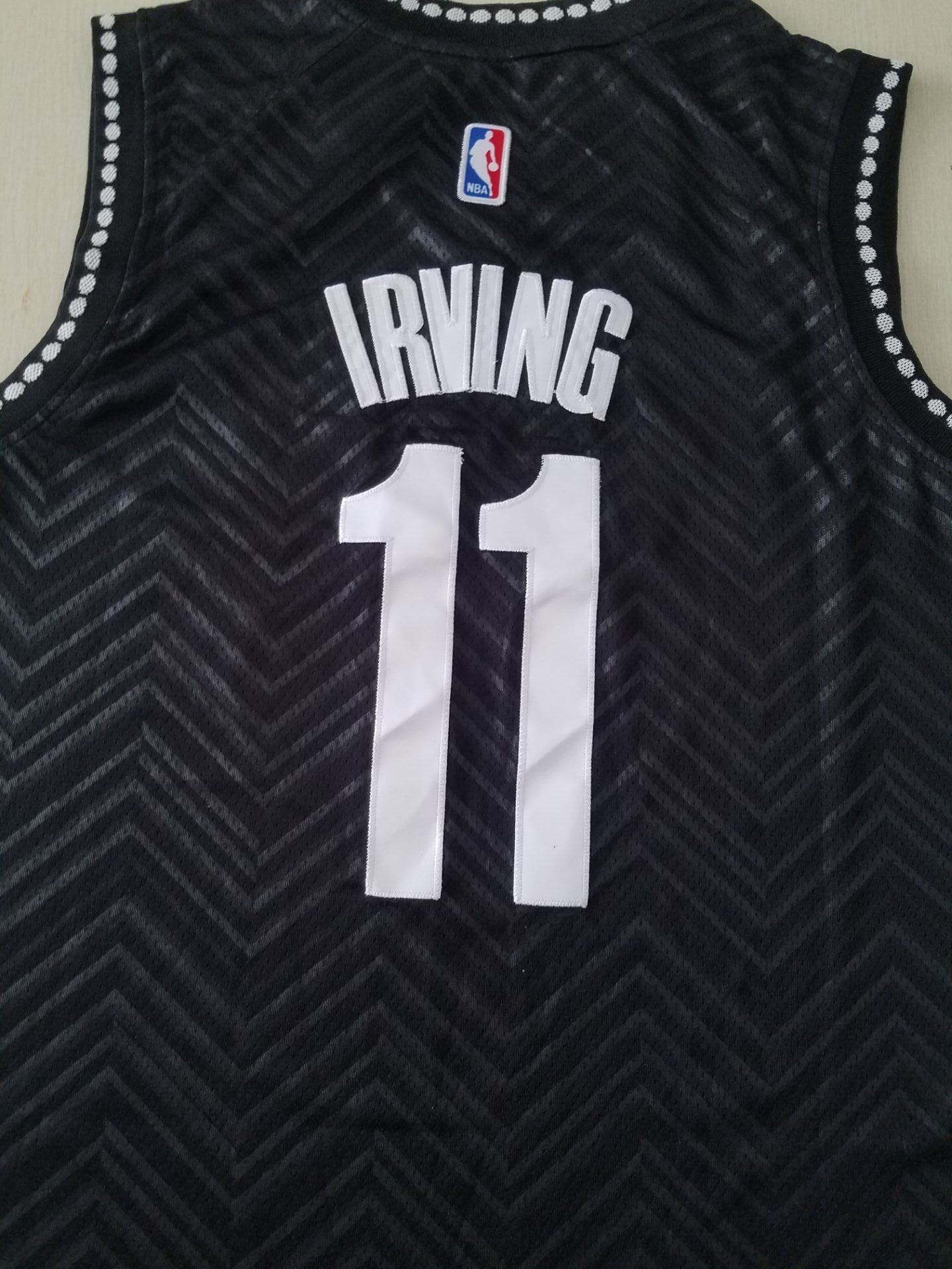 Men's Brooklyn Nets Kyrie Irving #11 Black 2020/21 Swingman Player Jersey