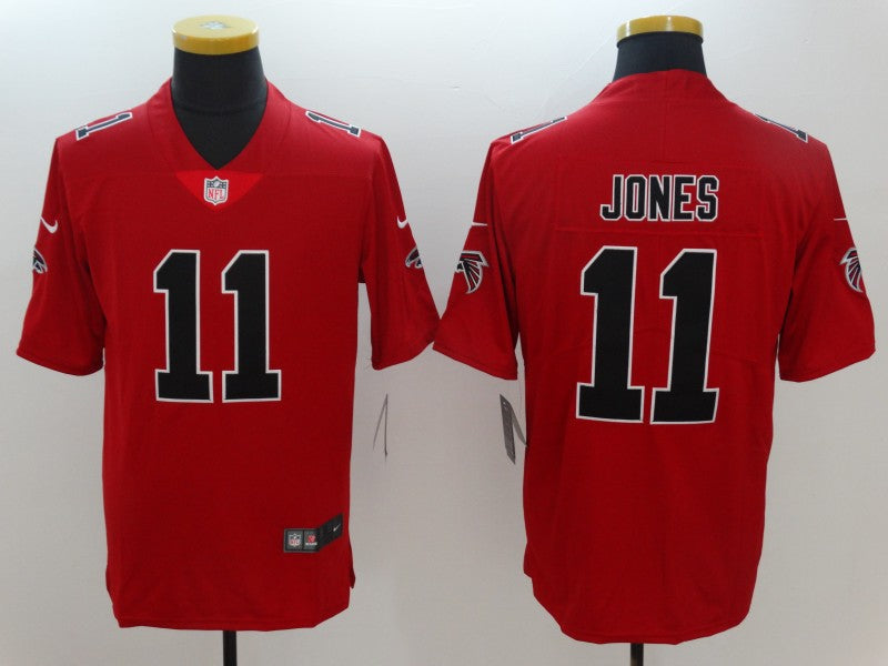 Men's Atlanta Falcons Julio Jones #11 Red Alternate Game Jersey