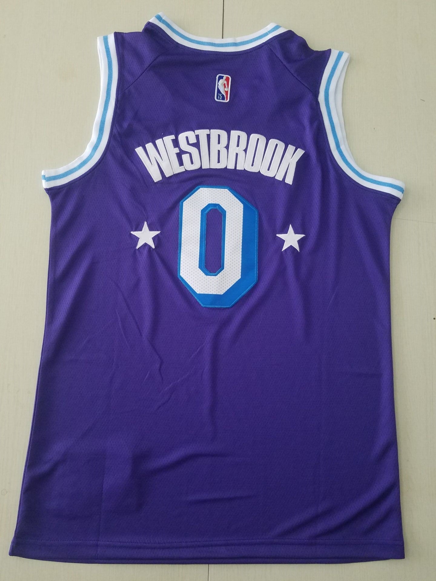 Men's Los Angeles Lakers Russell Westbrook Purple 2021/22 Swingman Jersey