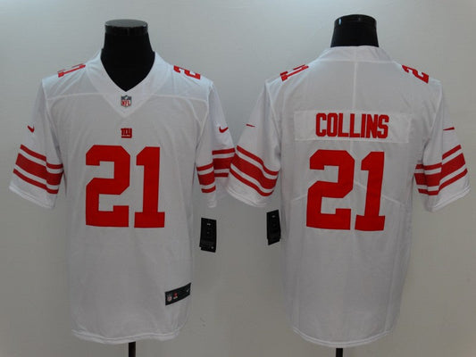 Men's New York Giants Landon Collins #21 White Game Jersey