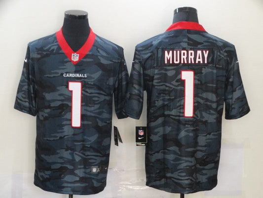 Men's Arizona Cardinals Kyler Murray #1 Gray Camouflage Game Jersey