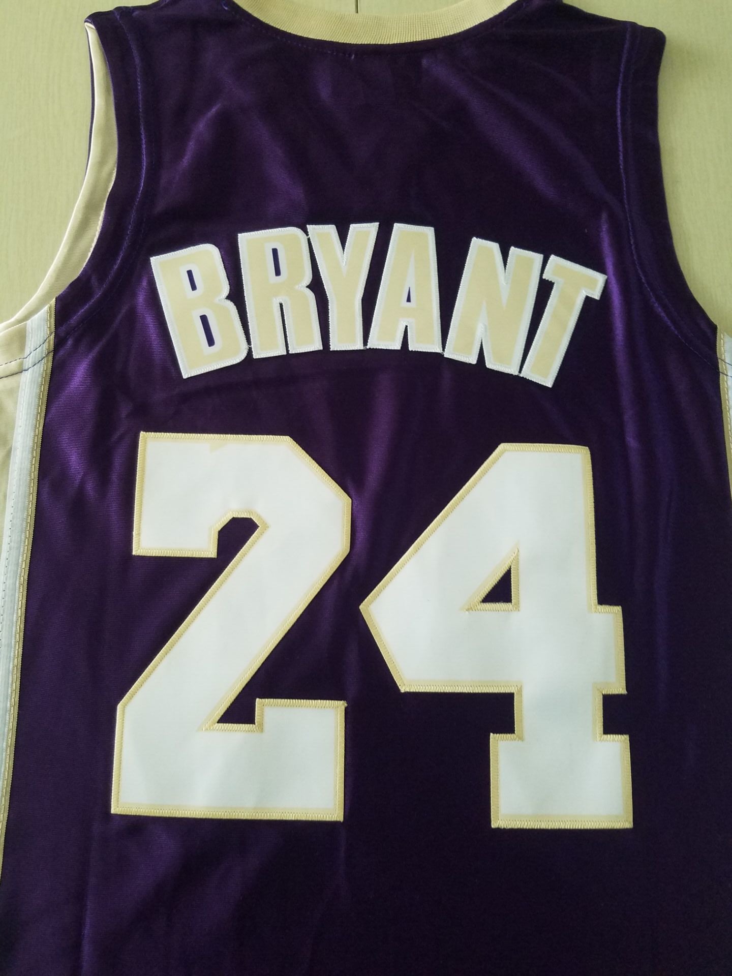 Men's Los Angeles Lakers Kobe Bryant Hall of Fame Purple Hardwood Classics Jersey